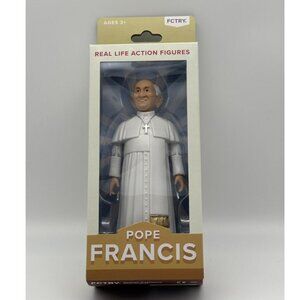 Pope Francis Real Life 6” Action Figure (FCTRY) (BRAND NEW, SEALED) Mike Leavitt